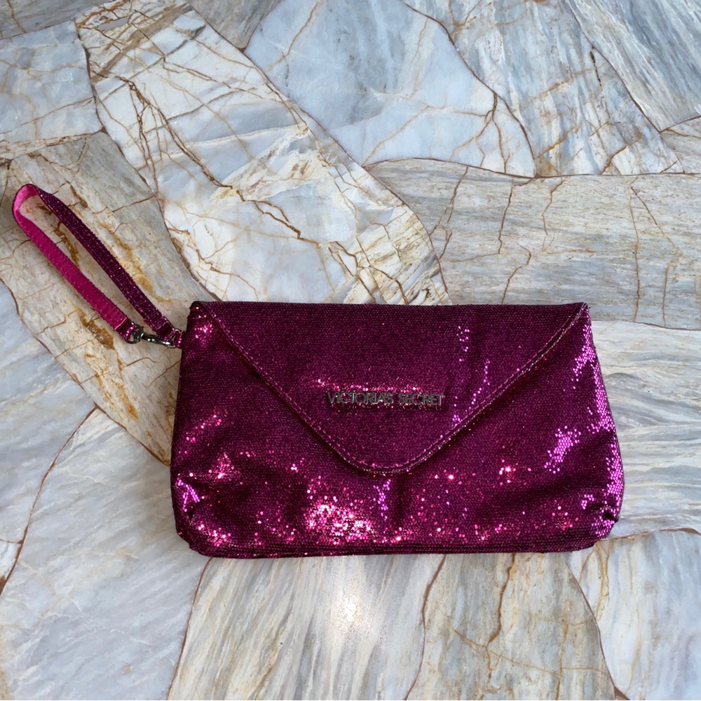 VICTORIA'S SECRET Women's Clutch, Makeup Bag Purse Vintage Y2K